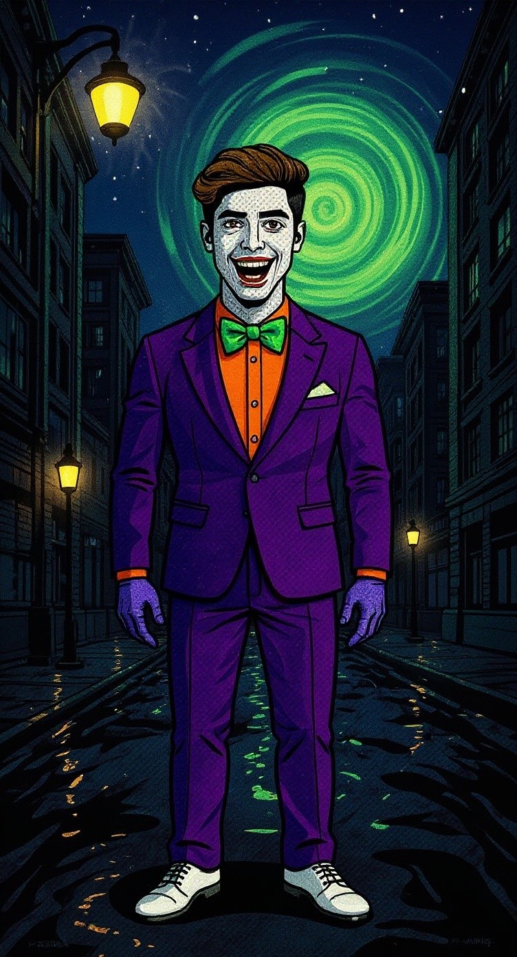Batman and Spider-Man vs. Joker and Green Goblin: A Dimensional Showdown