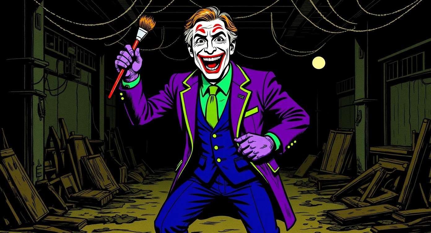 Batman and Spider-Man vs. Joker and Green Goblin