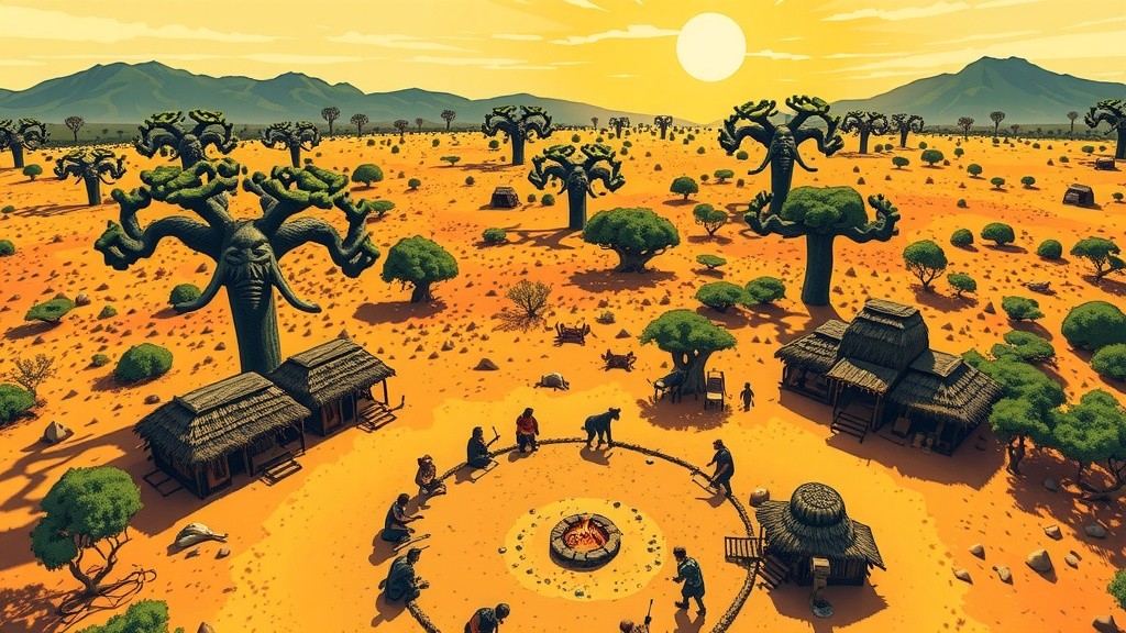 Spirits Among the Villagers: An African Tale