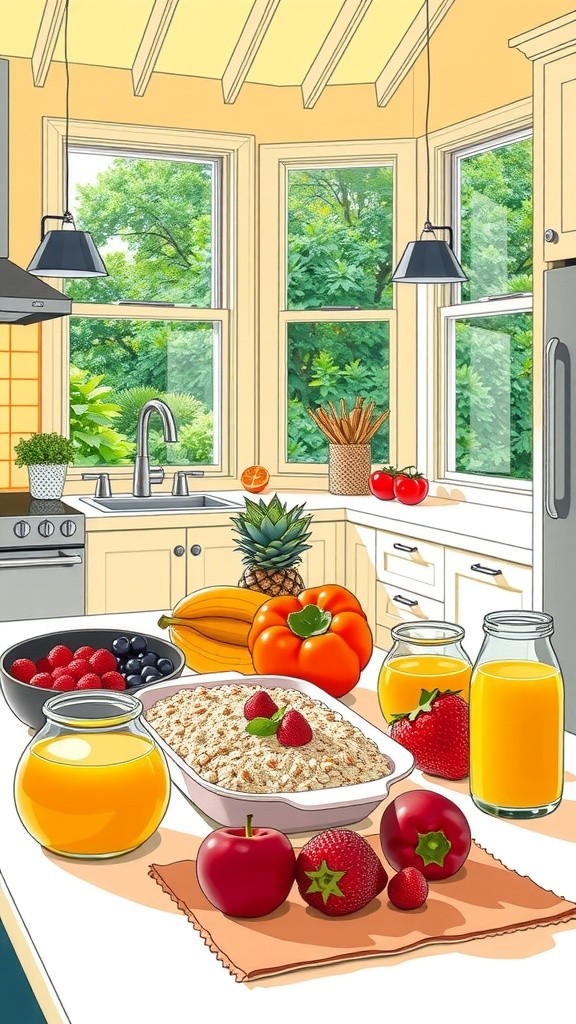 L'importance des repas sains pour le déjeuner des enfants