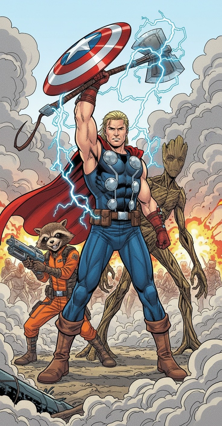 Thor's Epic Arrival in Wakanda - Avengers: Infinity War