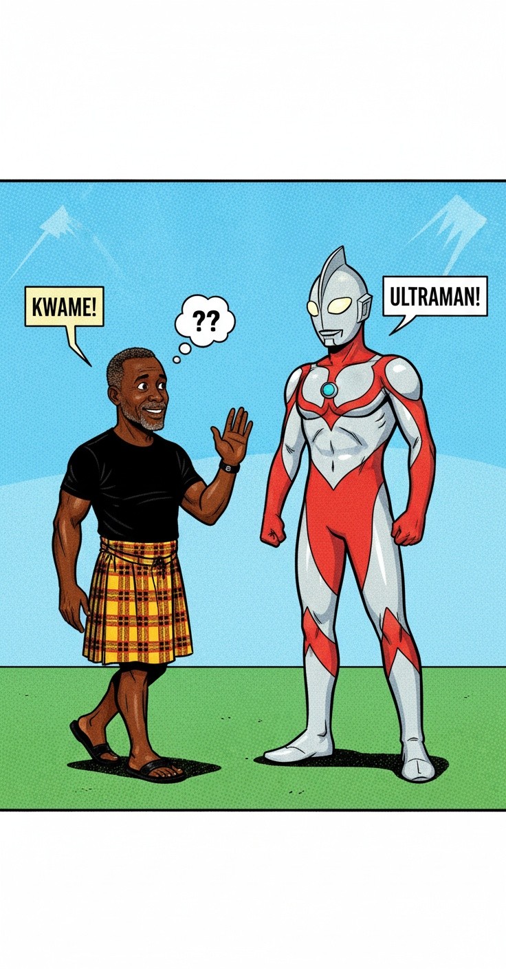 Ultraman Harus Lapor ke Pak RT