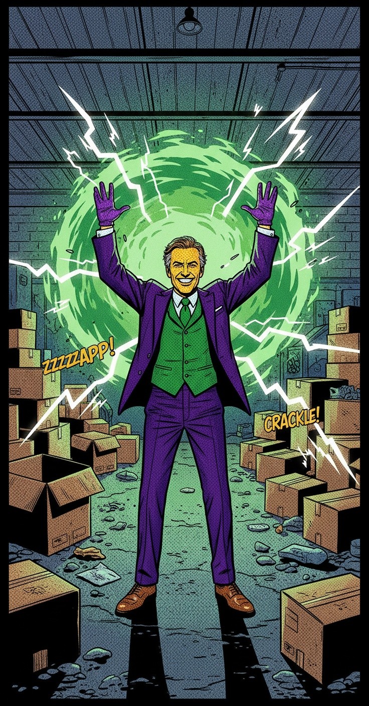 Kolaborasi Batman dan Spider-Man Melawan Joker dan Green Goblin