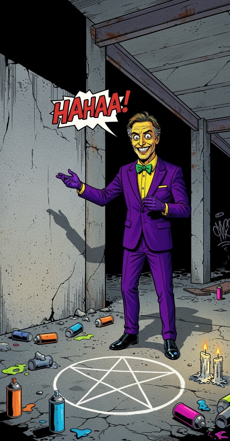 Batman and Spider-Man vs. Joker and Green Goblin
