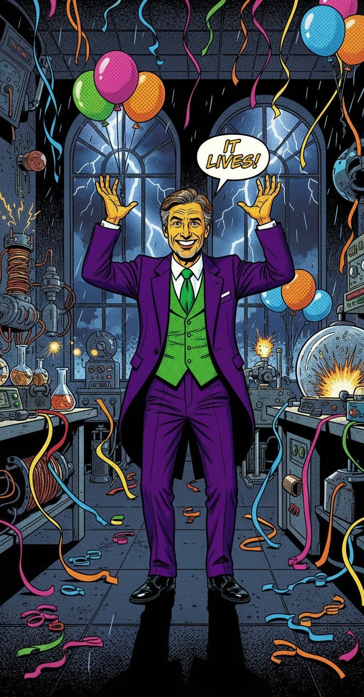 Chaos Unleashed: The Joker's Goblin Ally!