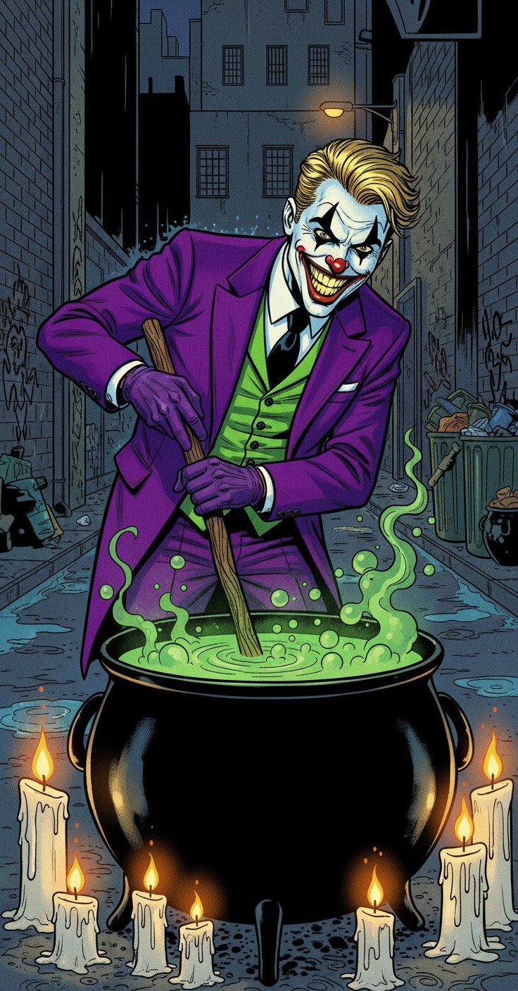 Batman and Spider-Man Unite Against the Joker and Green Goblin