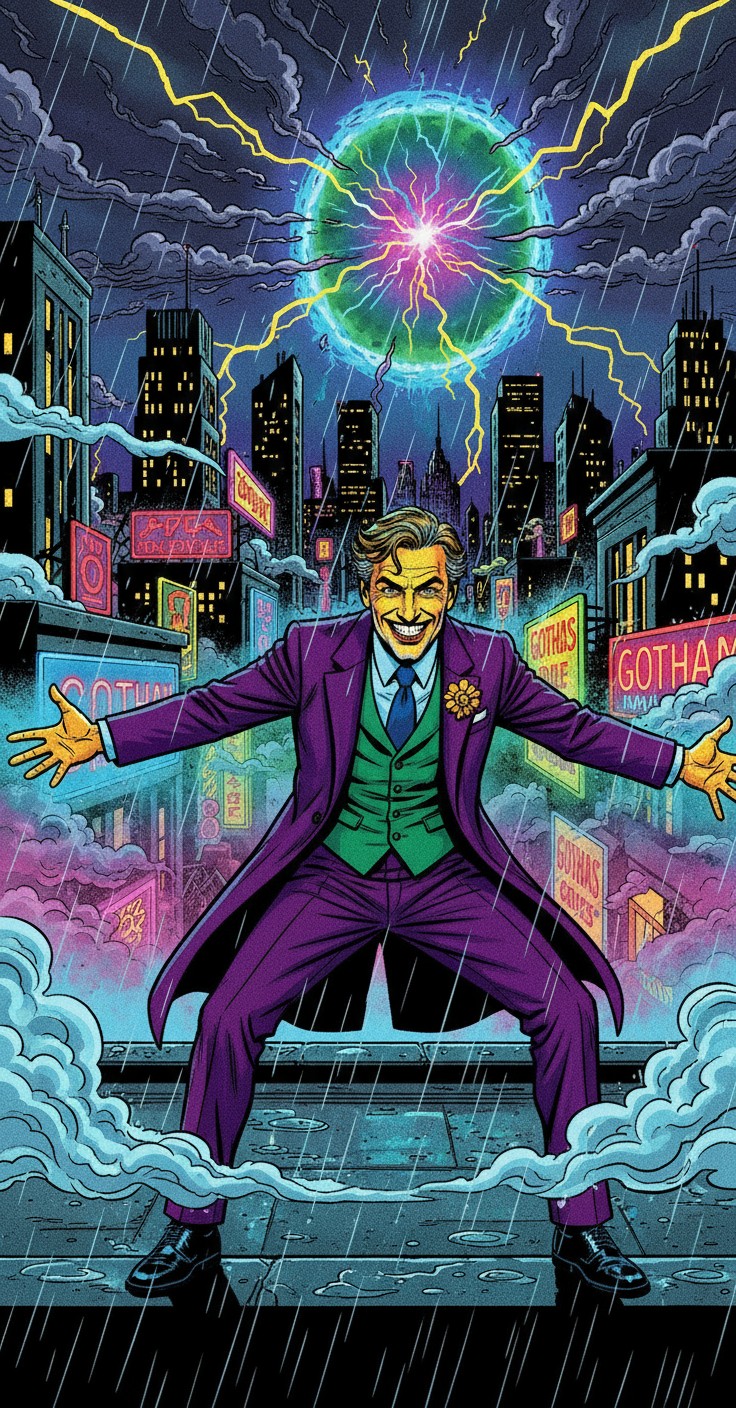 Kerja Sama Batman dan Spider-Man Melawan Joker dan Green Goblin