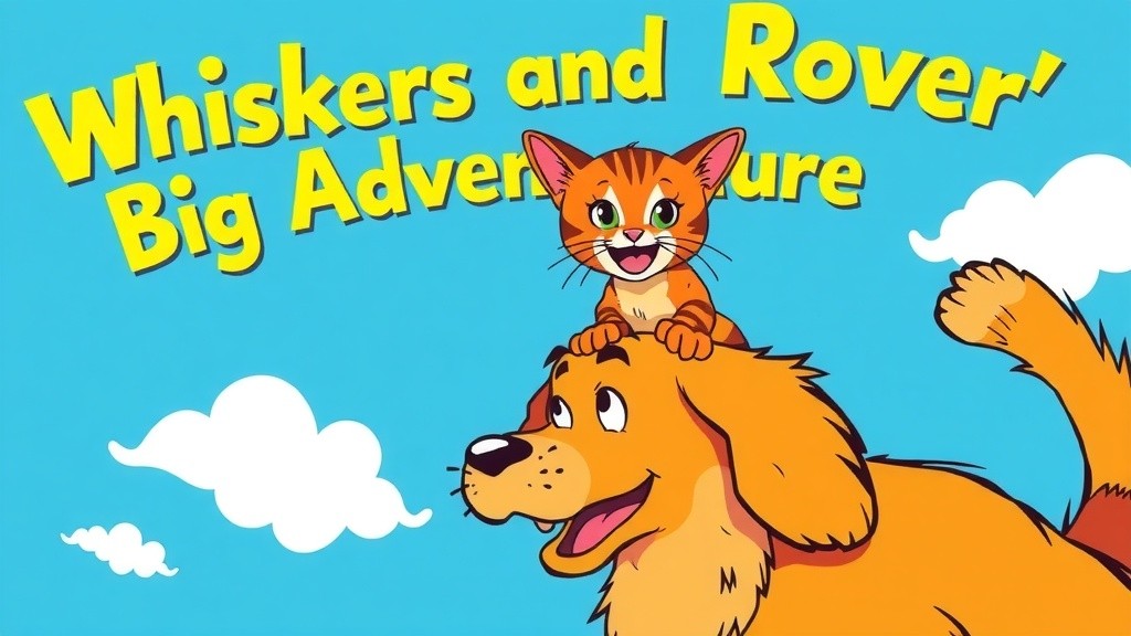 Whiskers and Barky's Teamwork Adventure