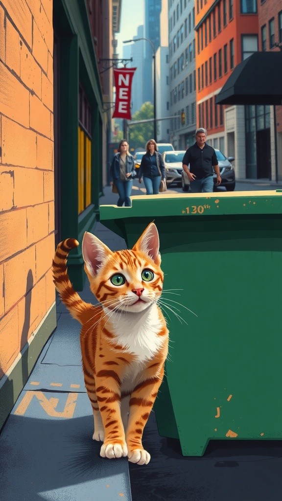 The Adventures of a 20-Year-Old Cat on the Streets