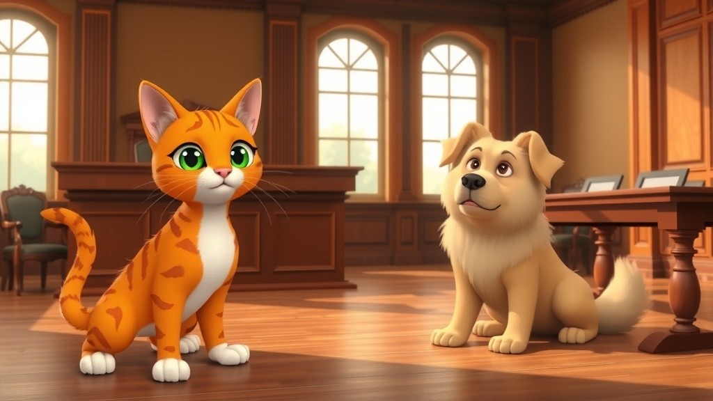 Rover the Bad Dog's Courtroom Catastrophe