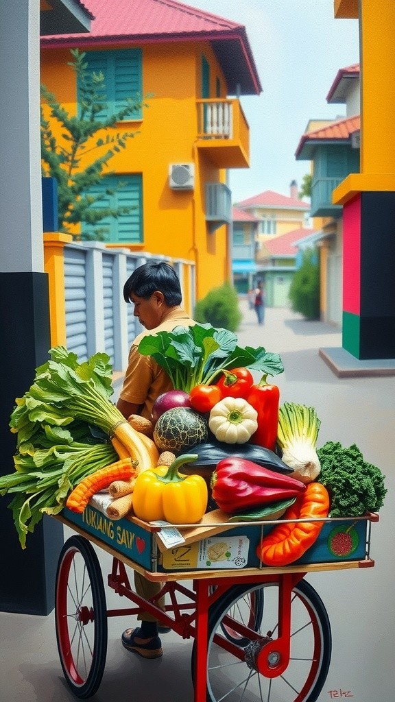 Tukang Sayur dan Tomat Spesial