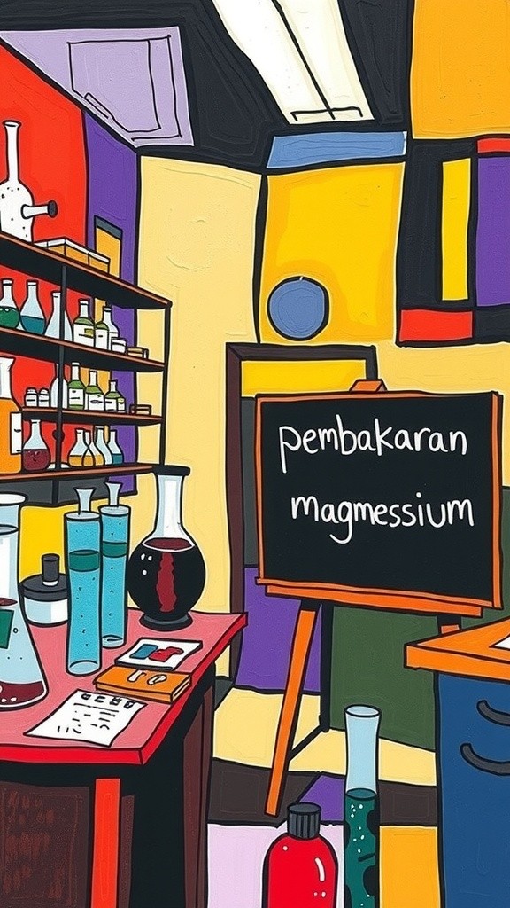 Eksperimen Pembakaran Magnesium: Reaksi dan Pembentukan Magnesium Oksida