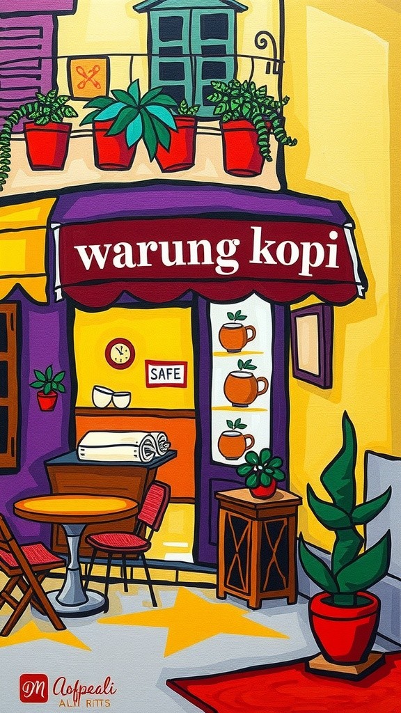 Sandal Hilang di Warung Kopi