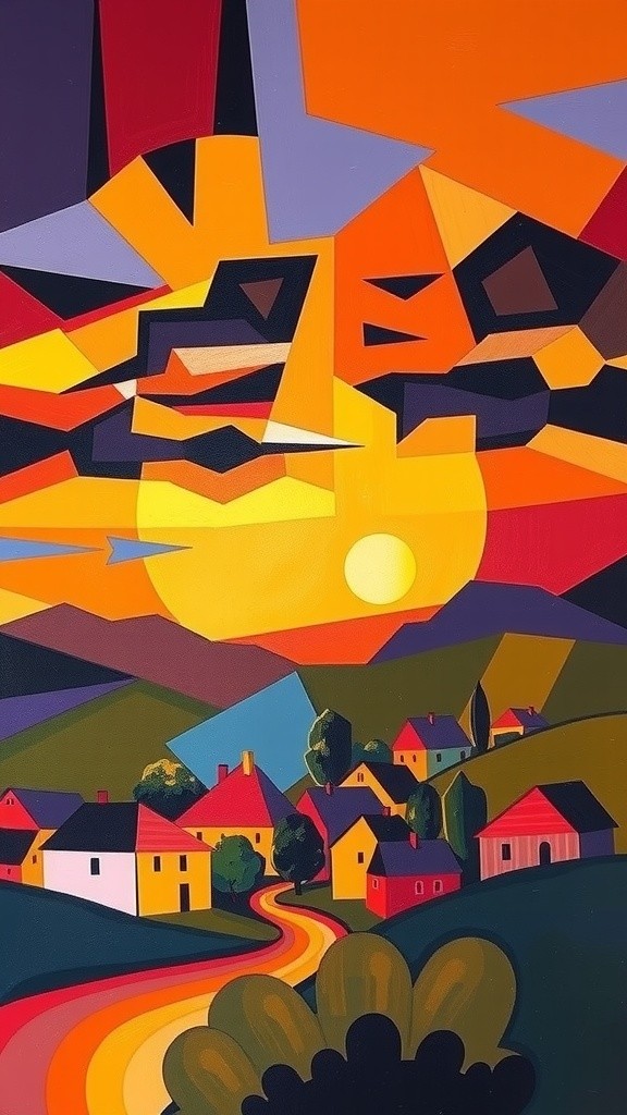 Shadows of Sundown in Africa