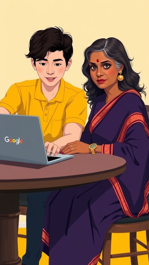 Cucu dan Nenek: Mencari Solusi di Google