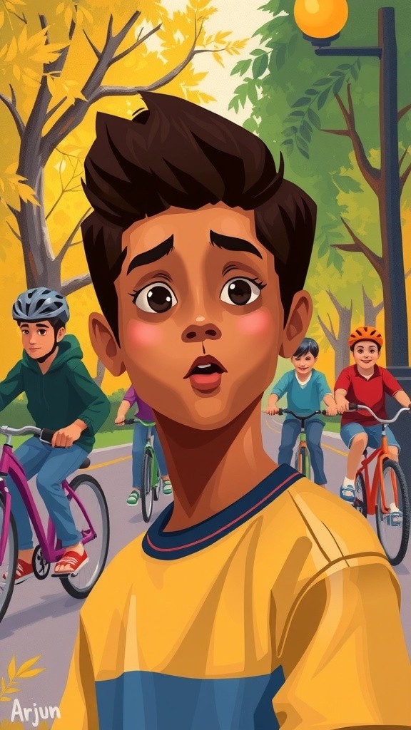 Aarav's Dream Bicycle Ride