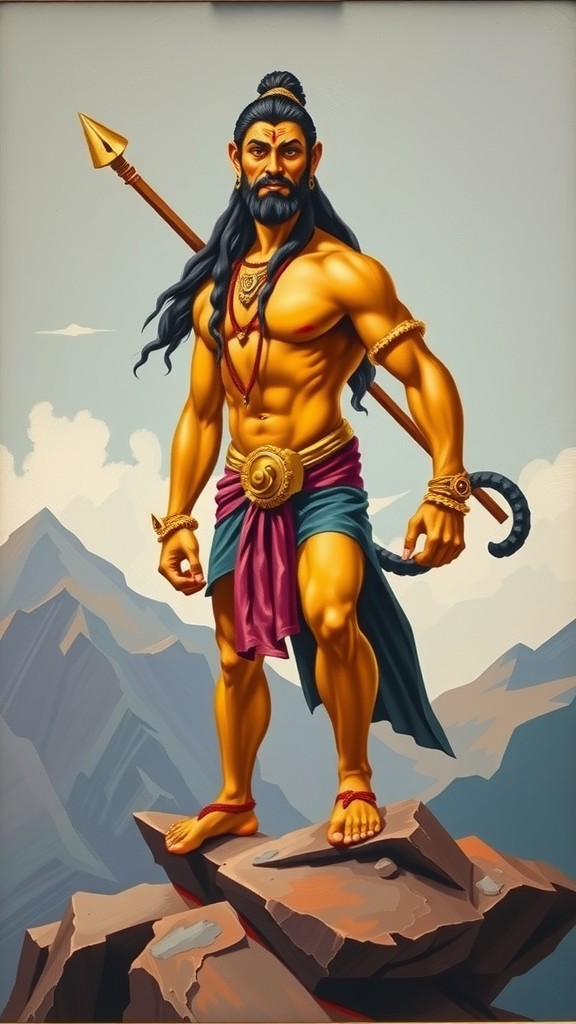 Hanuman Ji: The Mighty Monkey God in the Ramayana