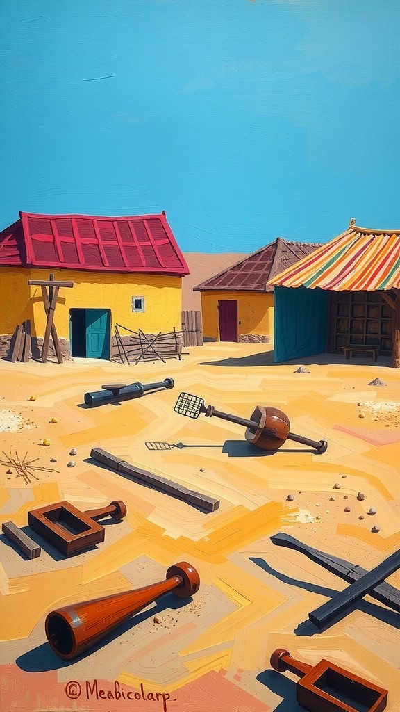 The Giant Duck of the Dusty Village