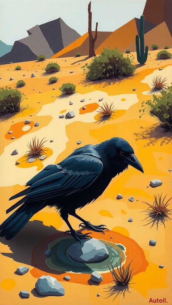 The Thirsty Crow: A Tale of Ingenuity