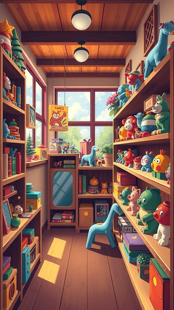 A Charming Encounter in a Toy Store