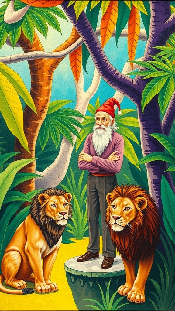 दादा और उनकी शेरों की कहानी