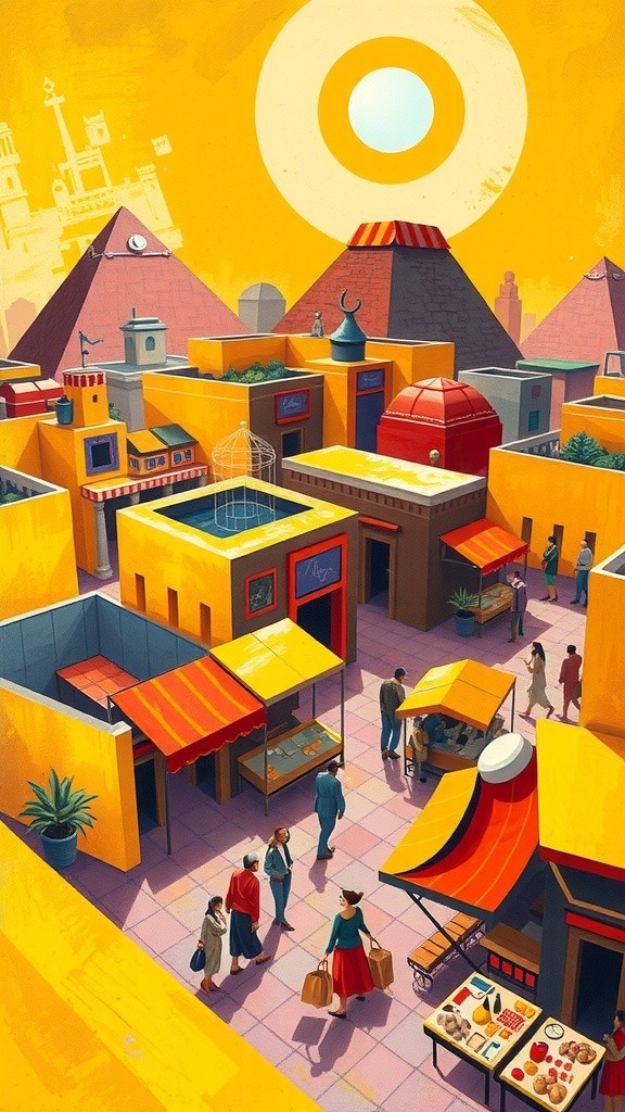 Echoes of Ancient Egypt: A Journey Through the Bazaar