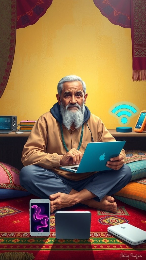 बाबा का Wi-Fi चमत्कार