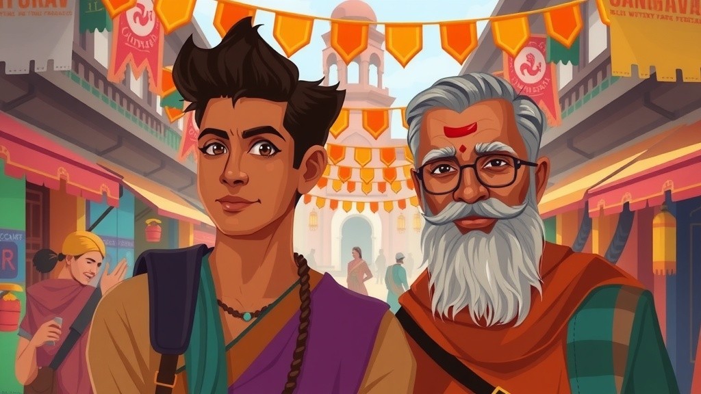 Festival Preparations in Gangav: A Community Celebration