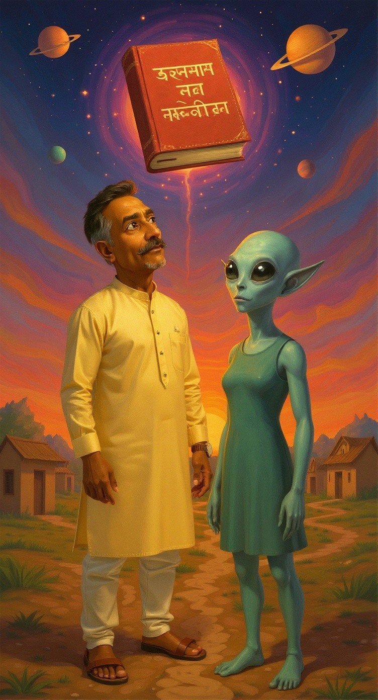 शर्मा जी की अजीब एलियन बीवी