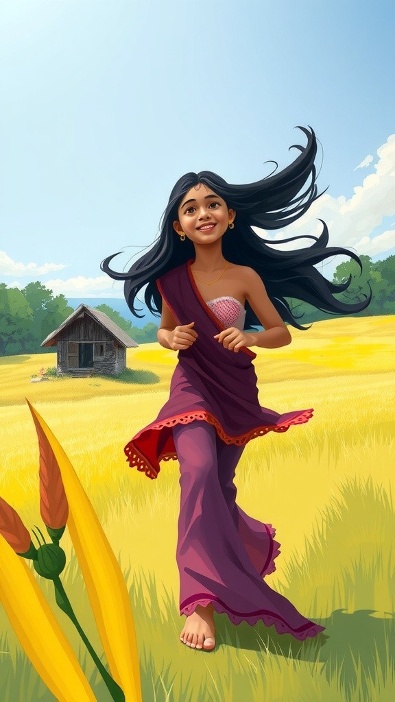 Parya's Ocean Adventure: Transformation into a Mermaid
