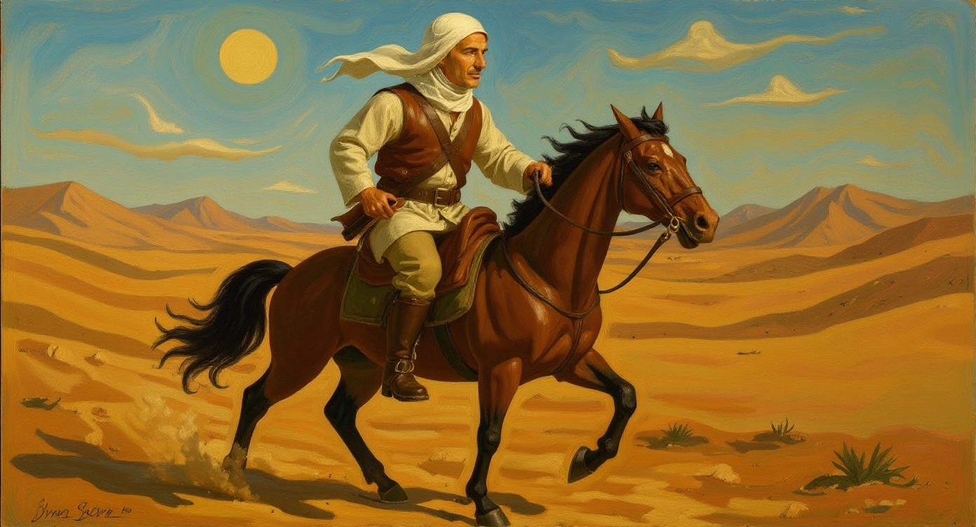 The Lone Traveler of Arabia