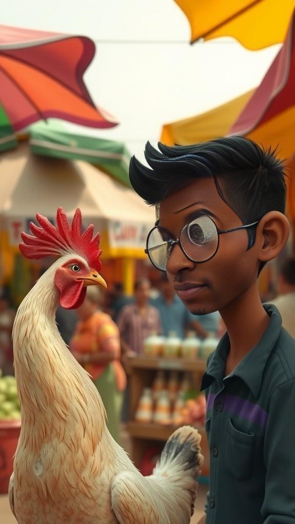 Ayam Istimewa yang Tak Bisa Nyanyi