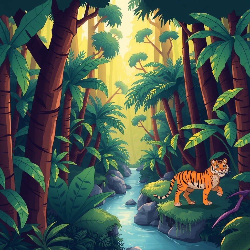 Jungle Shadows: The Hunter and the Hunted