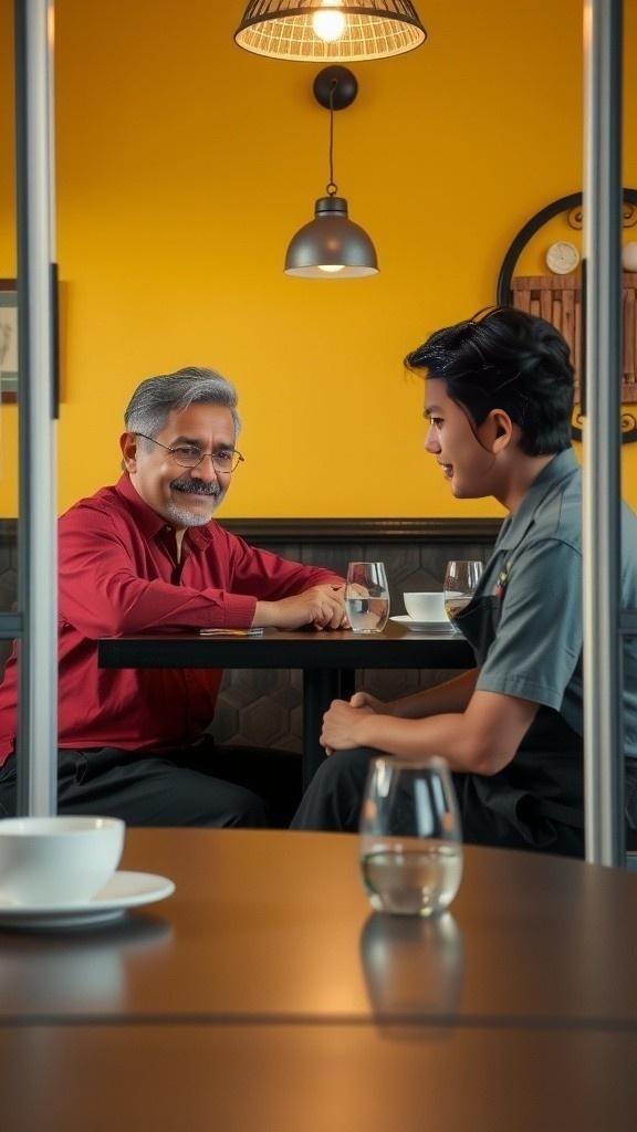 Istri Baru yang Tak Terduga: Pertemuan Lucu di Restoran