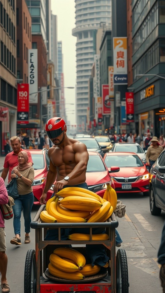 Banana to Hulk: A Hilarious Transformation!