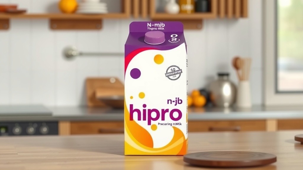 Introducing N-MJB HIPRO: High-Quality Nutritional Milk!
