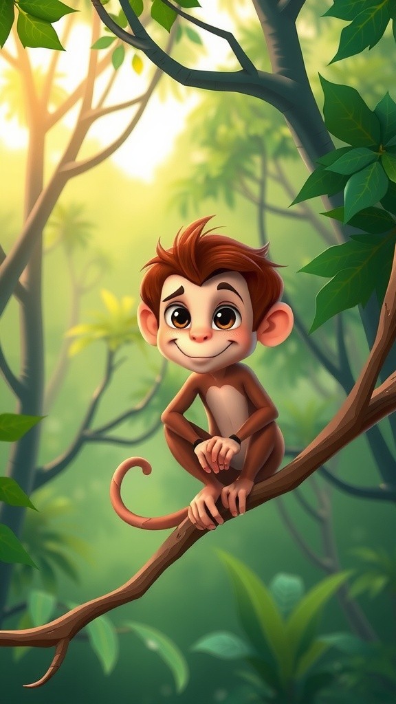 The Naughty Monkey's Lesson