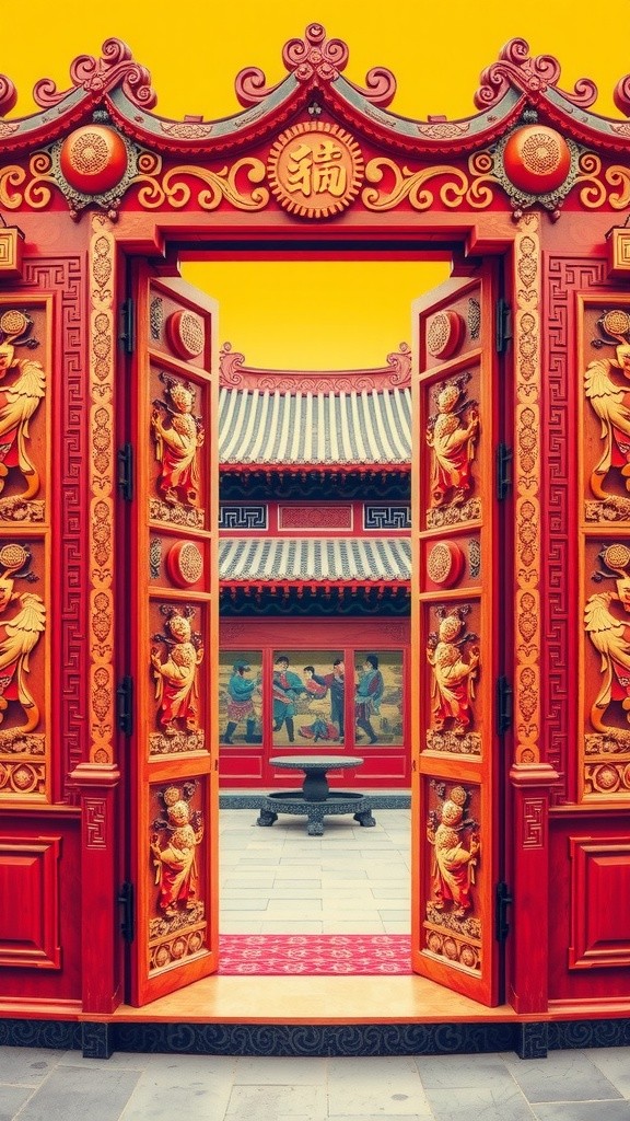 Men Shen: The Door Gods of Chinese Tradition