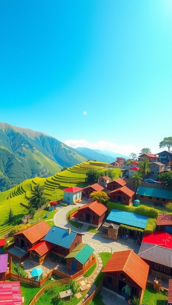 एक दिन 'खुशियों का गांव' में