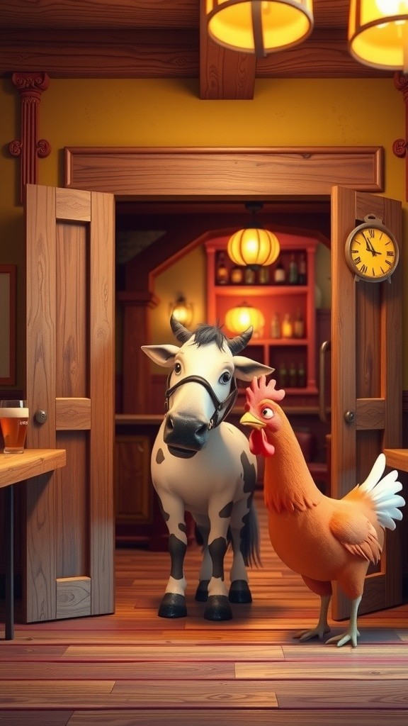 Farmyard Humor: A Barnyard Joke