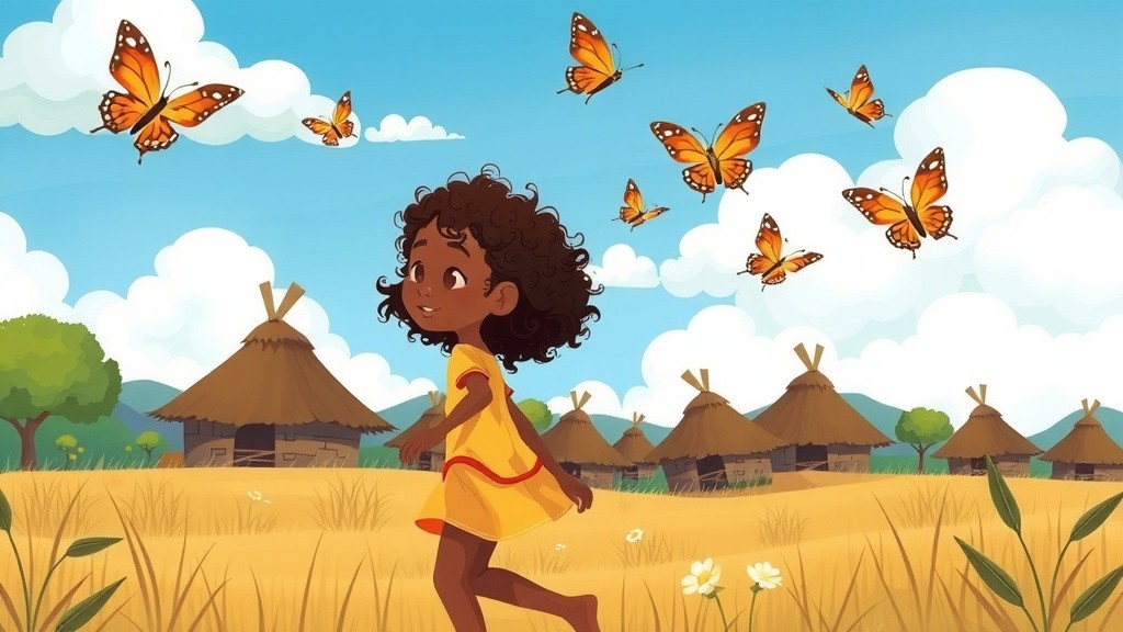 Aina and the Magical Butterfly Wish