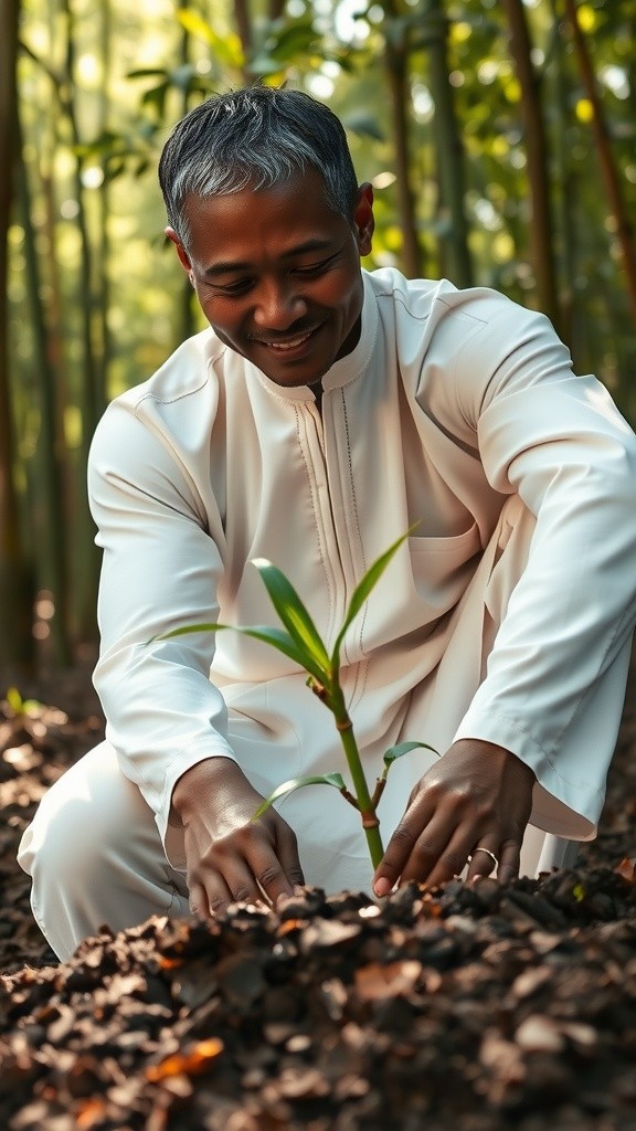 The Bamboo Secret: Patience and Growth