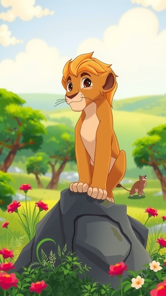 The Brave Little Lion