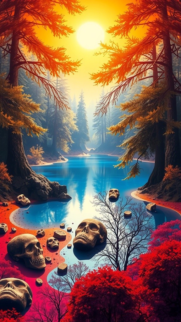 Whispers of the Blue Lake