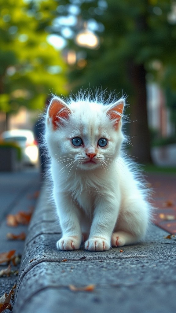 Feline Hero: A Life-Saving Rescue at the Traffic Light