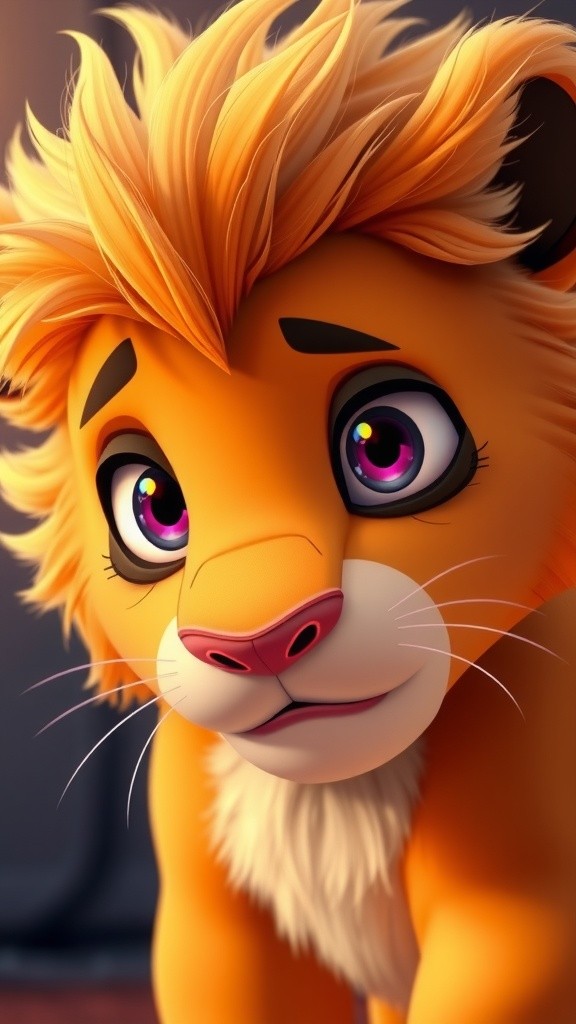 Fearful Adventure: A Lion Cub's Night Escape