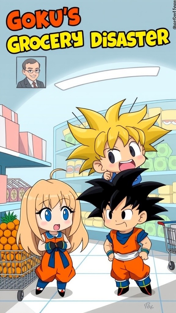 Goku's Grocery Showdown!