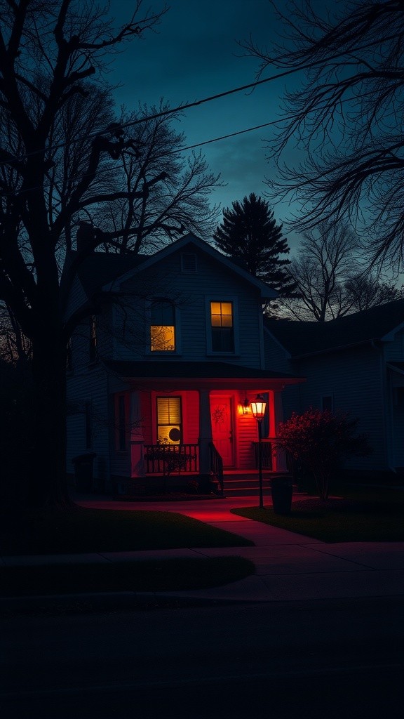 The Strange Visitor: A Nighttime Encounter