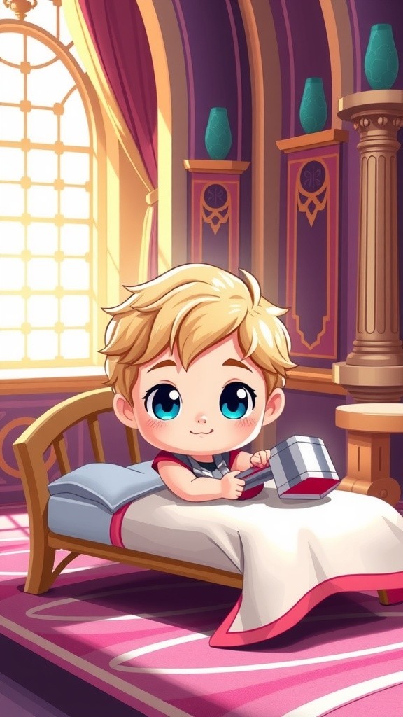 Baby Thor's Adventure on Bifrost