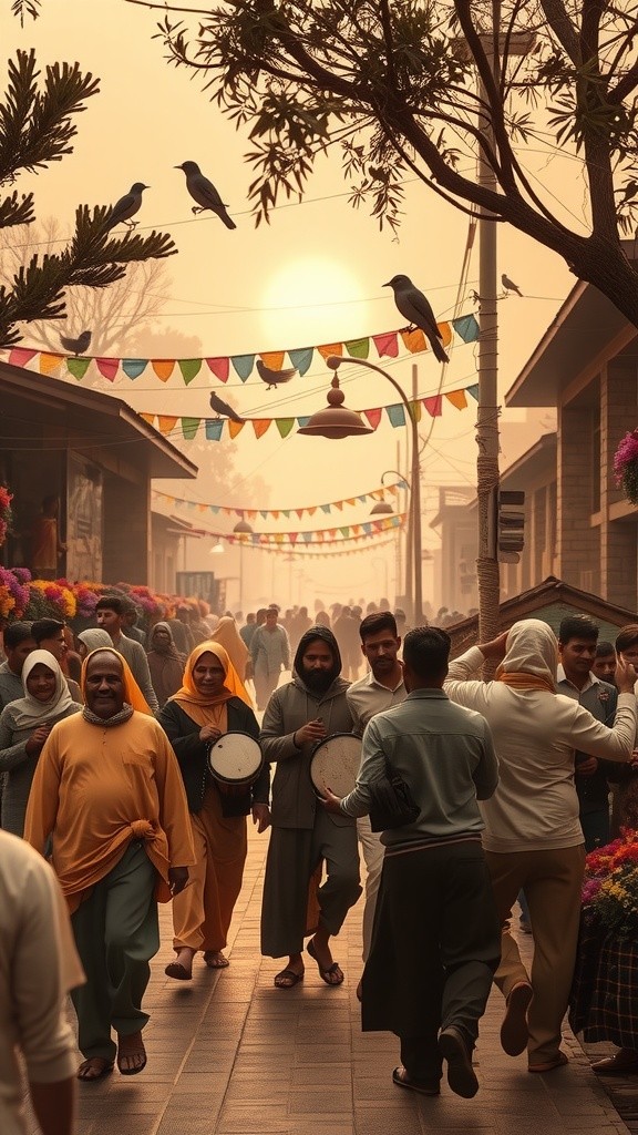 गाँव का त्यौहार